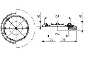 Beton Guss Figur 2716 D400