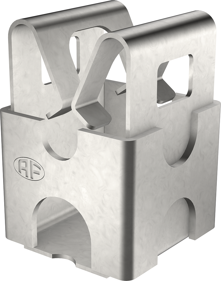 Leitungsh. m/Gewinde M 6 Inox 6-10 AF 240.003.000 / AV 59 Quadro - AF Blitzschutzprogramm