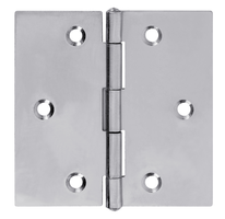 CHARMAG Scharnier kantig, mit vernietetem Stift HxB=40x40mm, verzinkt - Scharniere, Verschlüsse und Zubehör