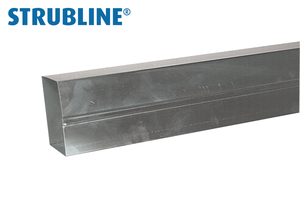 Ablaufrohre eckig gef.a 1 M 58/58 203 "Strubline" - Uginox Spenglereihalbfabrikate