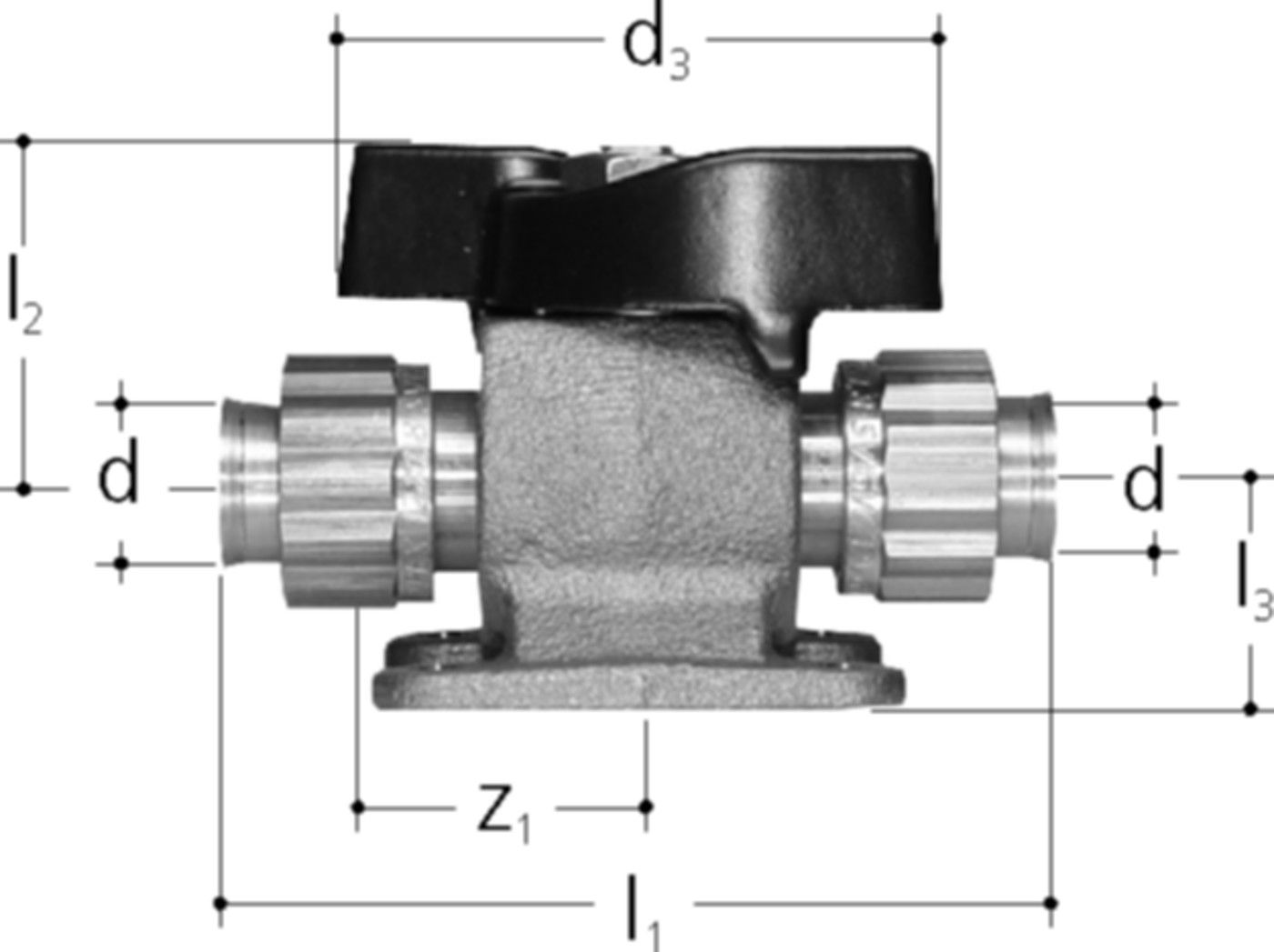 Absperrhahnen +GF+ JRG Sanipex