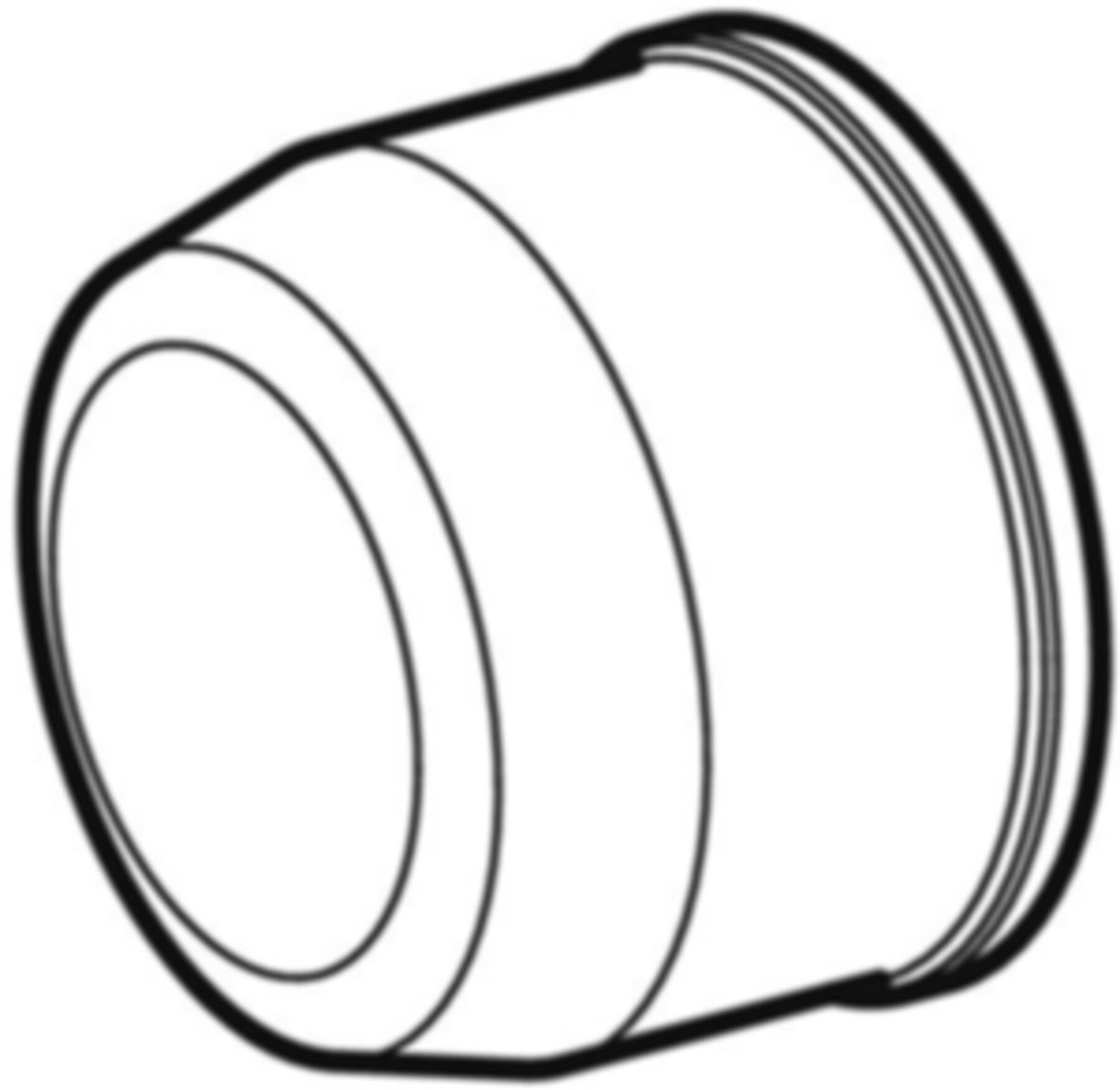 Verteiler-Kappe 28mm unlösbar 653.483.00.1 - Geberit-Push Fit-Formstücke