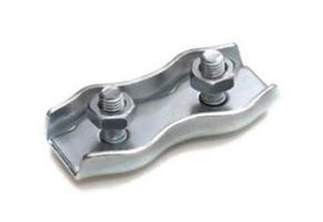 Duplexklemmen, galv. verzinkt