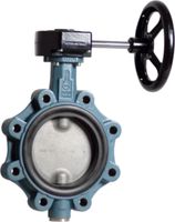 Endabsperrklappen mit Getriebe EBRO Z014-A-therm