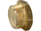 Messing-Stopfen Sechskant 6.0292 3/8" - Messing-Gewindefittings