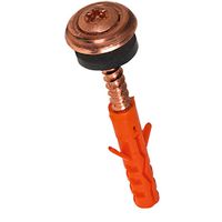 Fassadenschr Cuvette INOX A2 vcu BN20802 Ø4,5x35/24(X25) mit Dübel - Fassadenschrauben