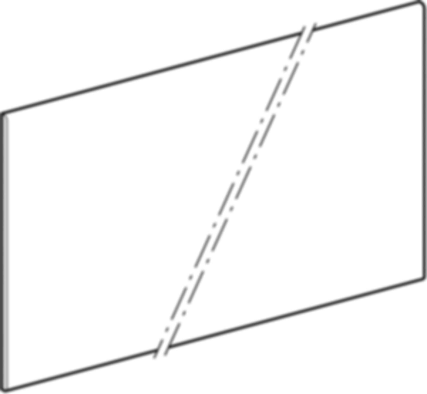 Duofix Paneel 60 x 200 x 1.8 cm 111.808.00.1 - Geberit-Duofix