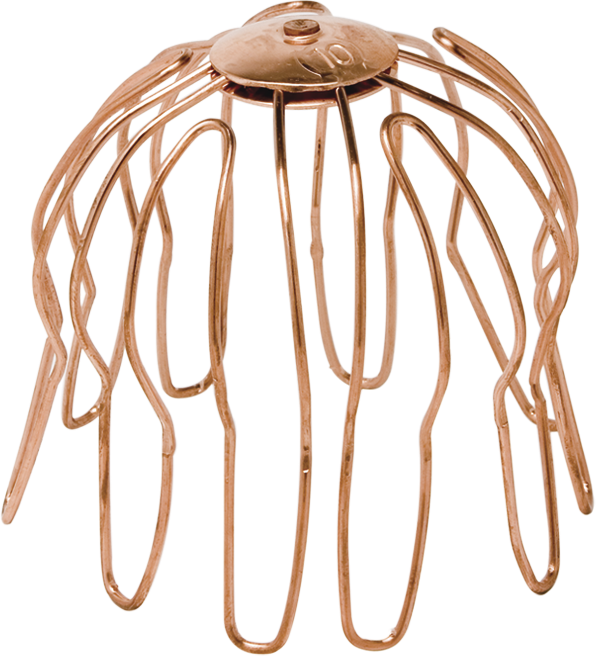 Rinnenseiher 150 mm 190 - Kupfer Spenglereihalbfabrikate