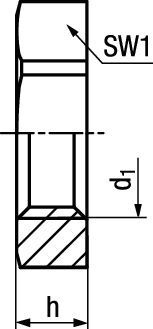 6-kt Muttern M PA6 BN22101 50.212PA/7035 - Bossard Schrauben