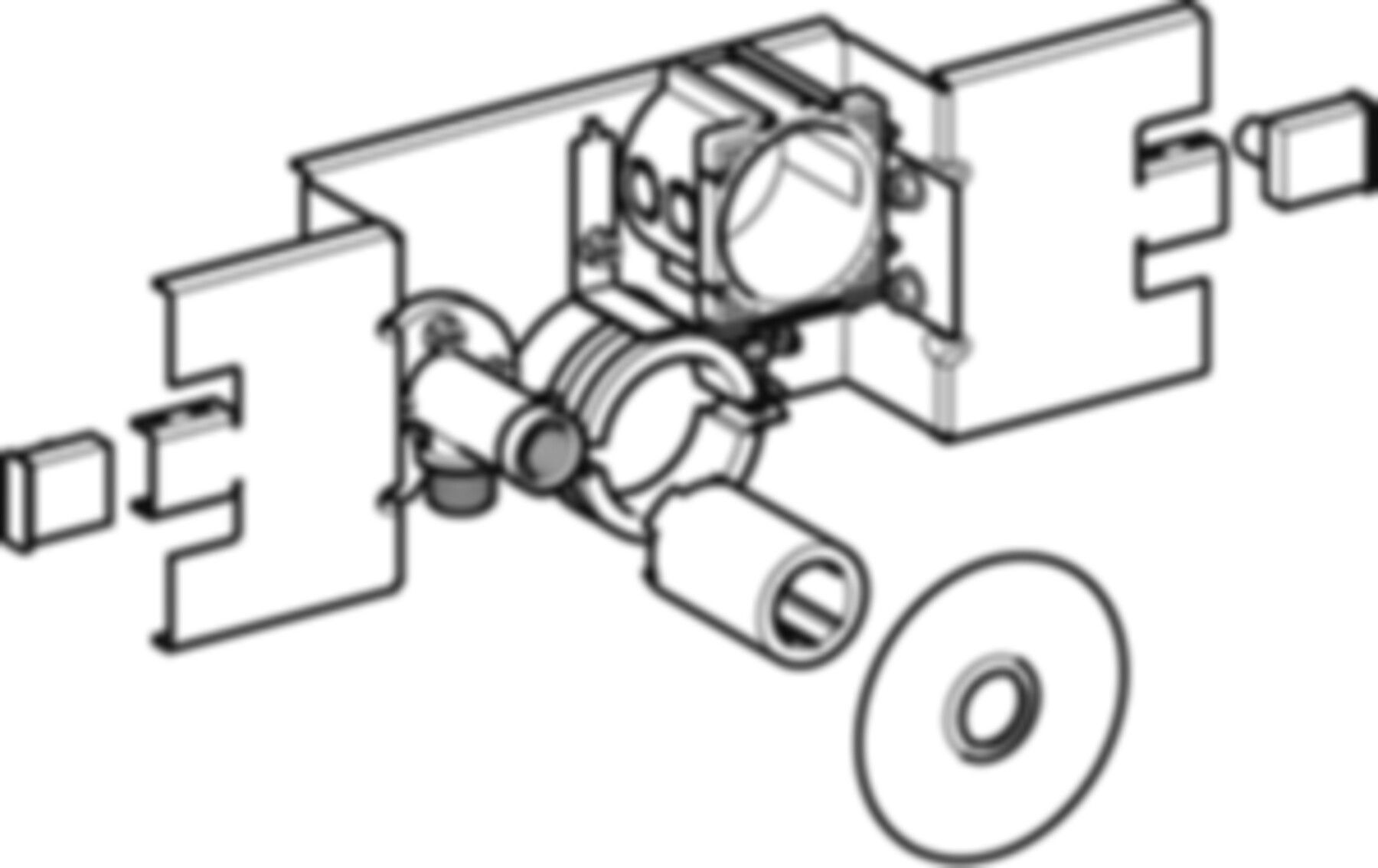 Zubehör zu Urinal Lema 1-Liter Compact und Tamaro-VS 242.003.00.1 - Geberit-Duofix
