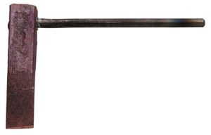 Kupferkolben, Hammerform 3501, 300g - Schweissen