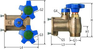 Anschlussgarnituren NUSSBAUM