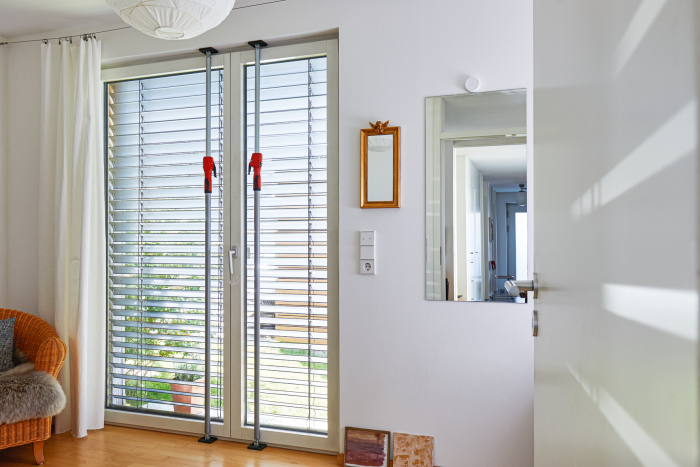 BESSEY Deckenstütze STE370 207- 370cm, Tragkraft bis 65kg, mit Pumpgriff - Bauwerkzeuge