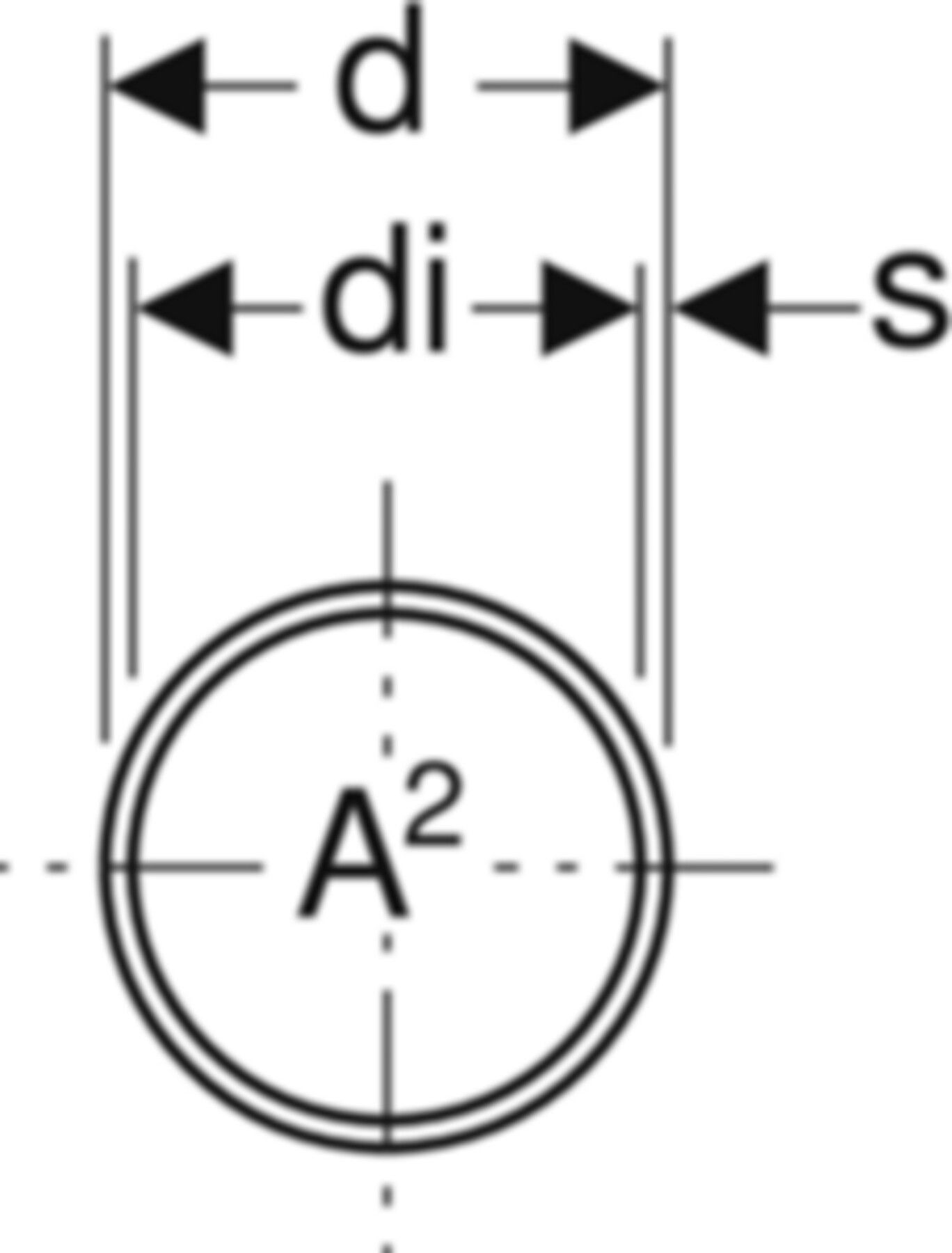 Rohr L=3m d 75mm 307.000.14.1 - Geberit-PE-Silent-Rohre