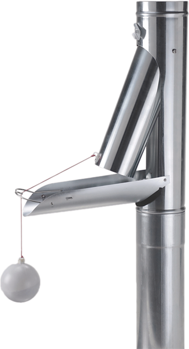 Wasserfalle mit Schwimmer 75 mm - Zink Spenglereihalbfabrikate