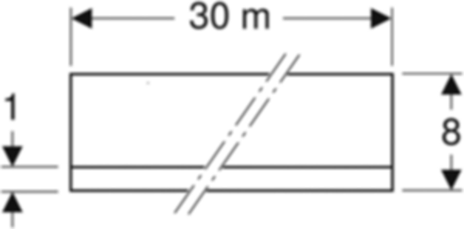 Trennstreifen 111.889.00.1 Rolle a 30 m - Geberit-Duofix