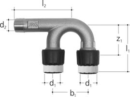 Doppelanschlüsse +GF+ JRG Sanipex MT