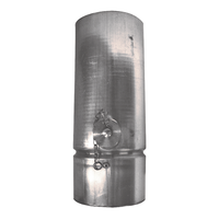 Wassersammler 75 mm 283 mit Schlauchanschluss 3/4" - MattpluS Spenglereihalbfabrikate