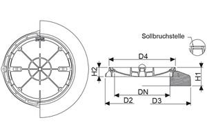 Beton Guss Figur 2750 D400