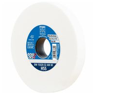 Schleifscheibe, aus Edelkorund, weiss Ø 150 x 20 x 32mm, Korn 80 - Schleifen, Trennen