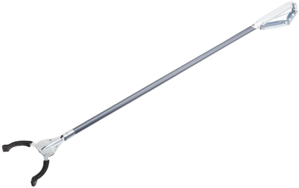 Abfallgreifzange, Alu eloxiert L= 92cm, Greiföffnung= 10.5cm - Reinigung
