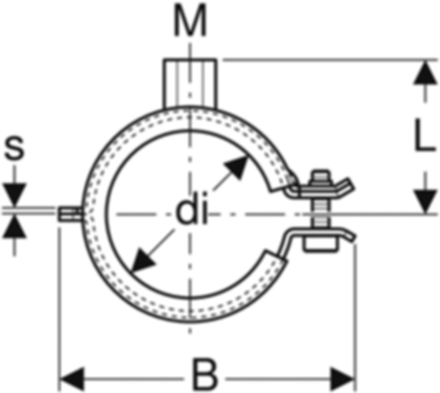 Wandscheibenhalterung 15mm 90282 - Mapress-Sanitär-Presssystem-Formstücke