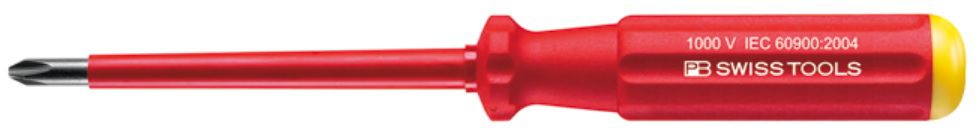 PB Schraubenzieher, SWISS-GRIP, Phillips PB 5190, Gr.1, L= 80/175mm, Elektriker - Schraubenzieher