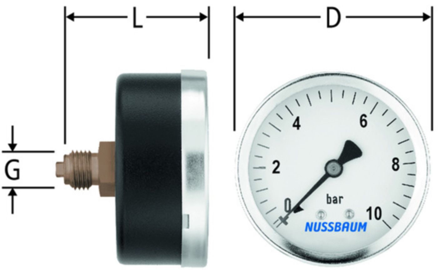 Manometer NUSSBAUM