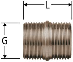 Doppelnippel NUSSBAUM Optiflex