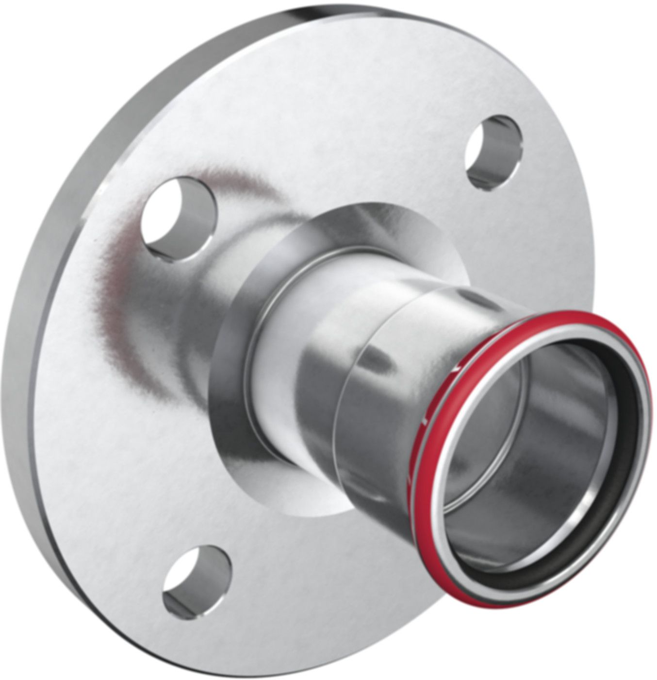 Flansch mit Muffe PN 6 88.9mm 23750 - Mapress-Heizung Supersize-Formstücke