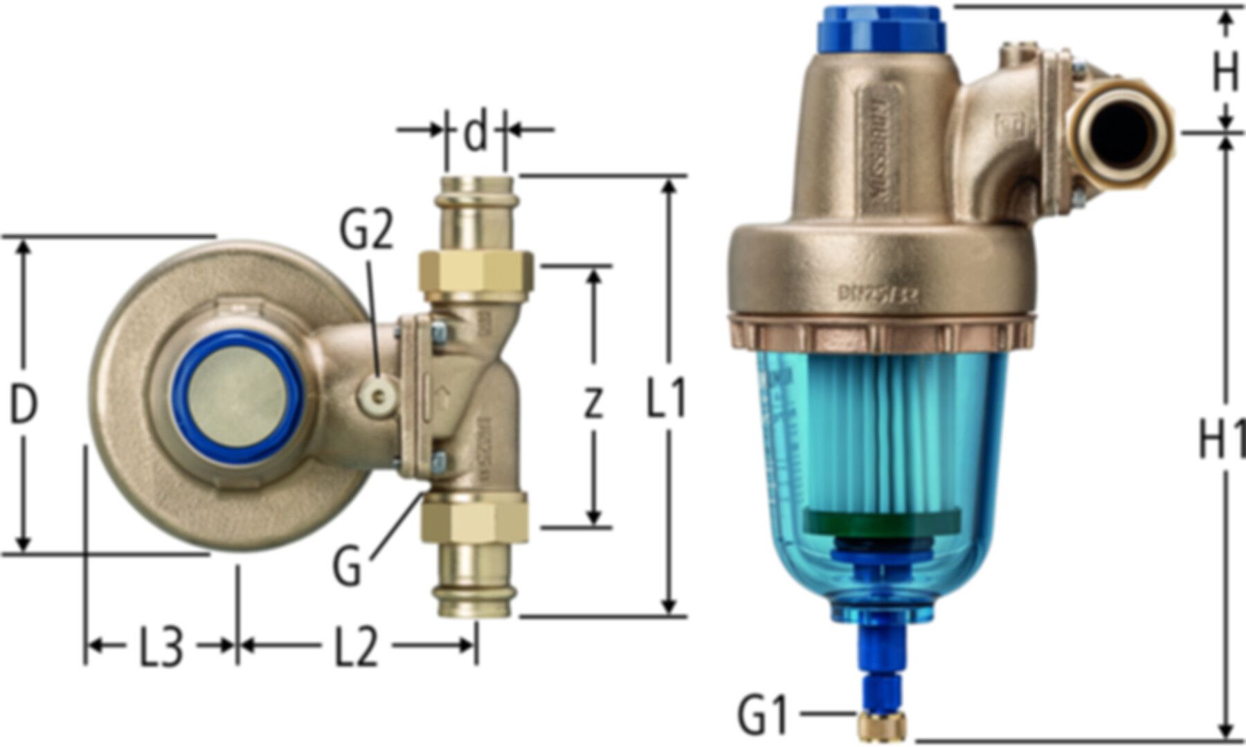 Feinfilter NUSSBAUM Optipress-Aquaplus