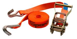 SPANSET Zurrgurte, 2tlg. mit Ratsche L=6m, B=35mm, 2000 daN, 2 Drahthaken - Hebewerkzeuge