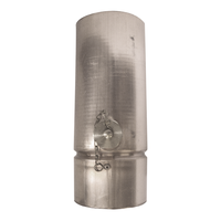 Wassersammler 75 mm 283 mit Schlauchanschluss 3/4" - Cr-Ni Spenglereihalbfabrikate