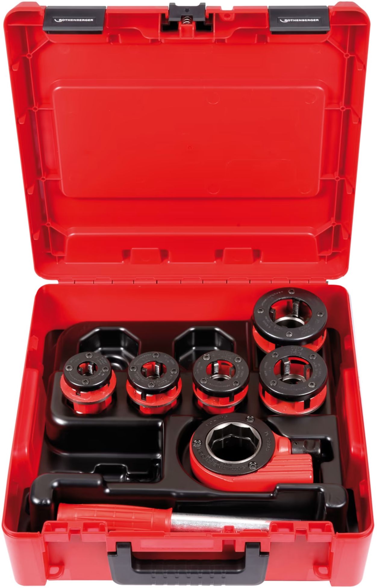 ROTHENBERGER Gewindeschneid-Koffer, SUPER CUT 3/8 - 1.1/4", im Koffer - Sanitärwerkzeuge