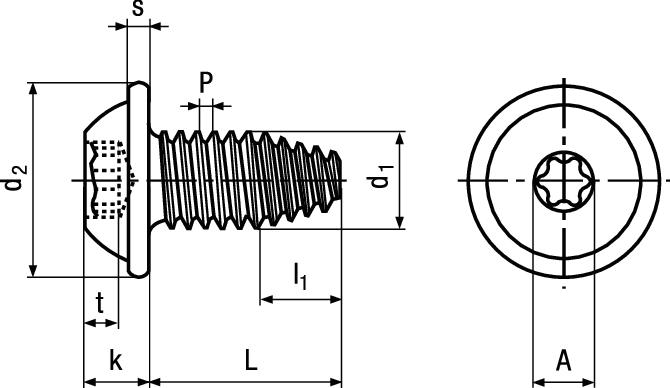 SHEETtracs WN 5251 Torx® St vzb BN20191 35x8WN5251/T15 - Bossard Schrauben