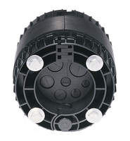 Dichteinsatz DN 100 aufklappbar Nr. 1010 mehrfach, für Rohre/Kabel 8-18mm