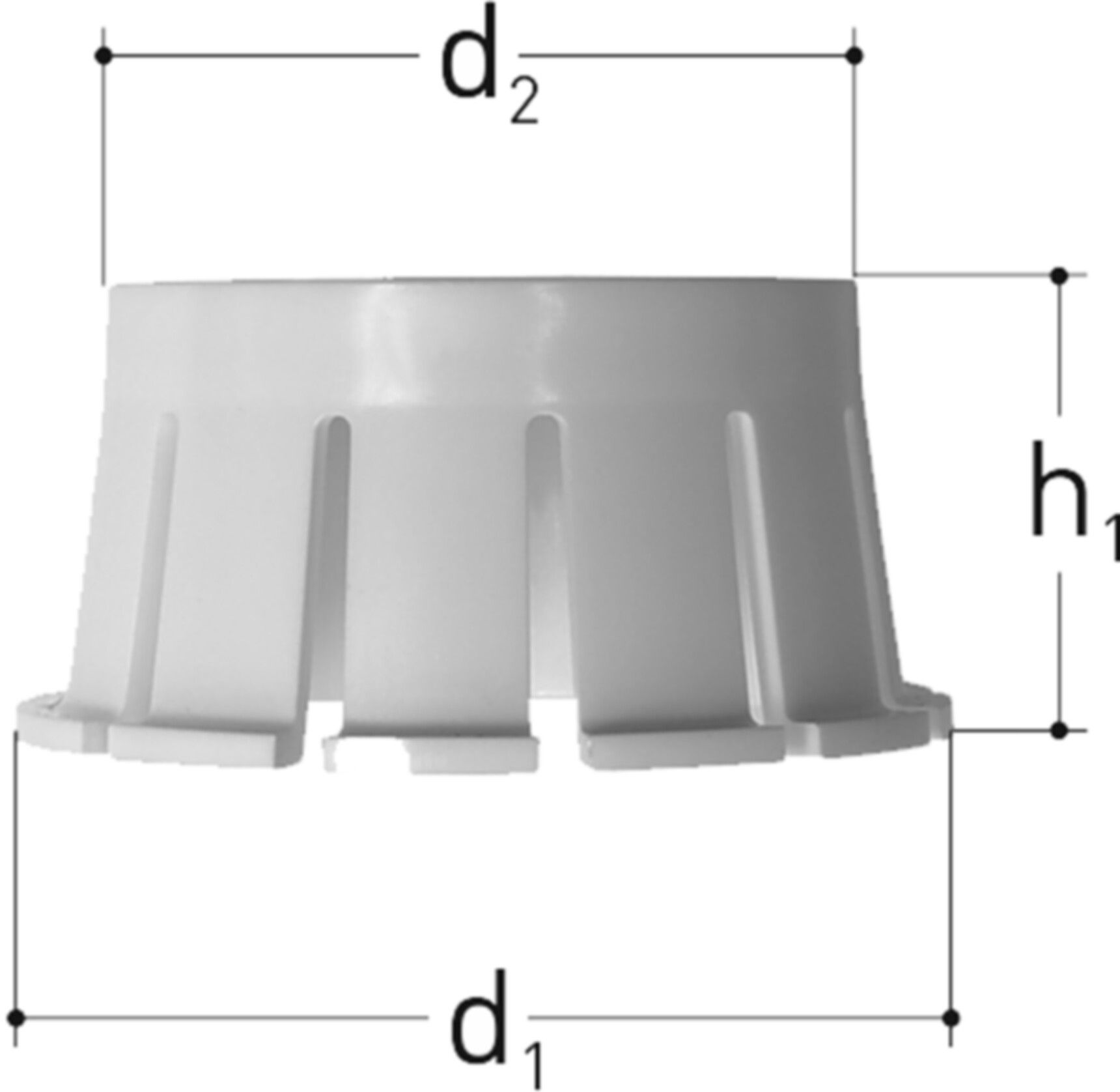 Sicherungshülsen +GF+ JRG JRGURED UP