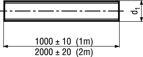 Gewindestangen à 1 M INOX A2 BN662 DIN975 M10 - Bossard Schrauben