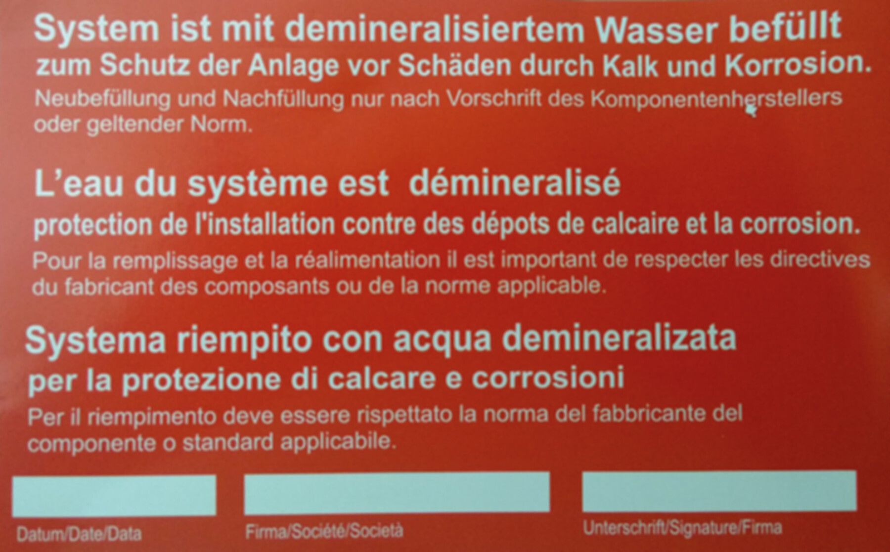 Haftetiketten PUROTAP