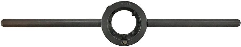 Schneideisenhalter, Stahl brüniert Gr.7, D5810, für Schneideisen 38 x 14mm - Gewindeschneiden