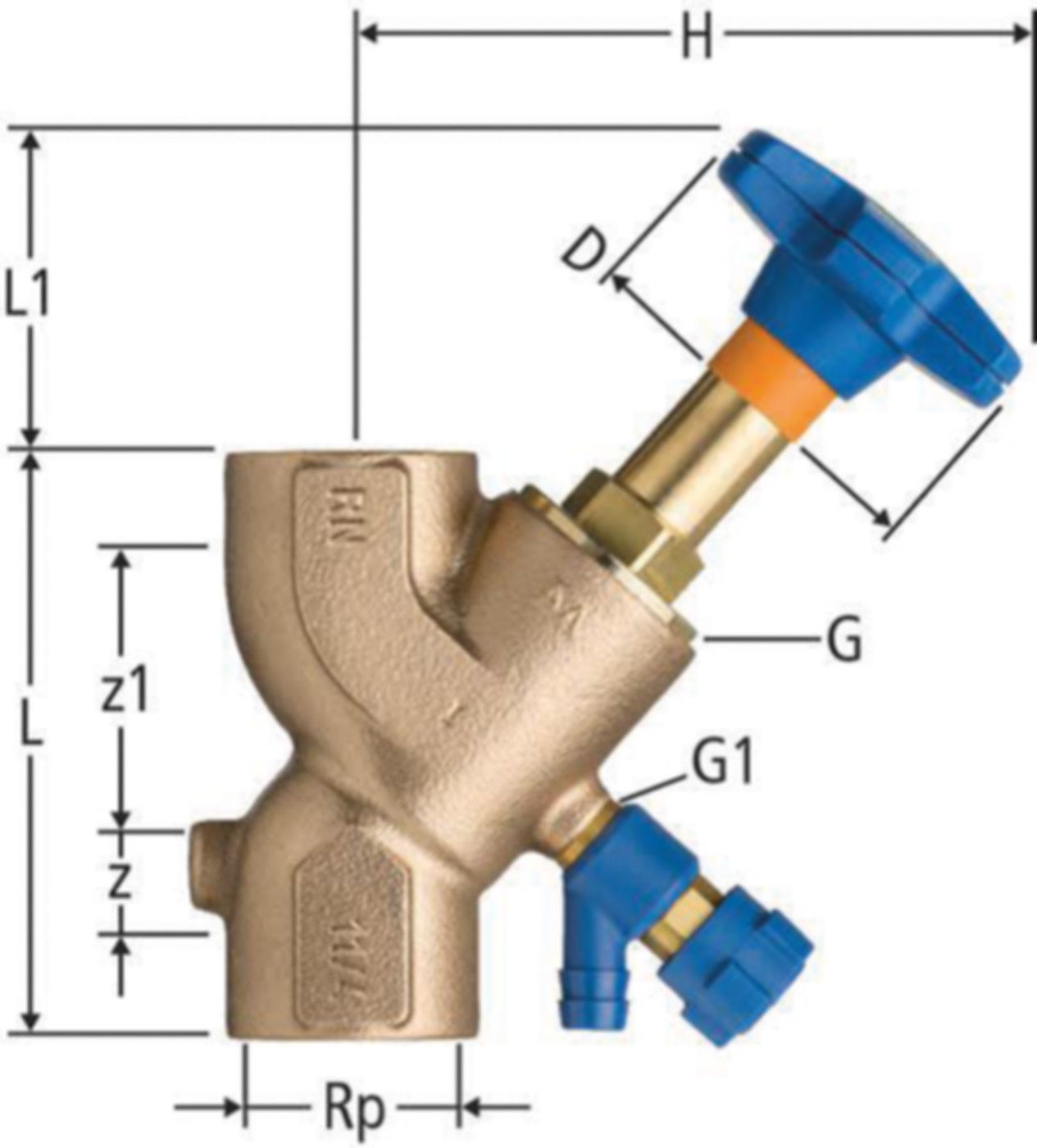Schrägsitzventile NUSSBAUM