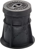 Strassenkappe aus Kunststoff rund PX33 für Gas, Grösse 0 - Wild Armaturen