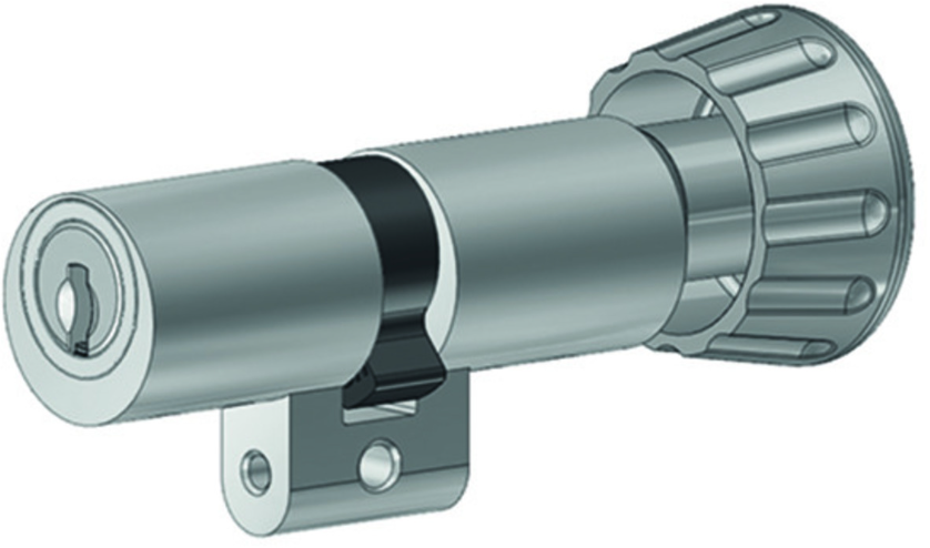 KABA 20 Drehknopfzylinder Typ M1519 52.5/32.5, mit 5 Schlüsseln - Kaba 20, Lagerprodukt