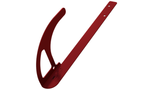 Dachhaken flach, rot DH04-VA-F-R ABS Lock DH04-F - ABS Absturzsicherung