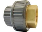 Überg.Verschraubung PVC/Mes.IG 40 -11/4" 721 550 509 (721 550 409) - GF Hart PVC-U Formstücke