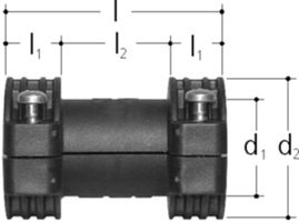 Fixpunktbriden +GF+ JRG Sanipex MT