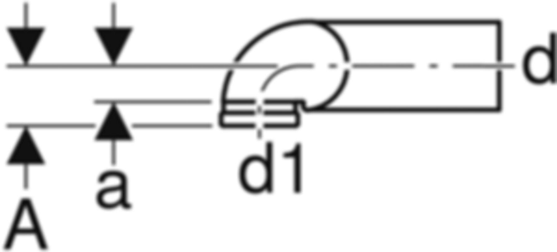 Wandklosett-Bogen 90° links d 110/ 90mm 367.913.16.1 - Geberit-PE-Formstücke