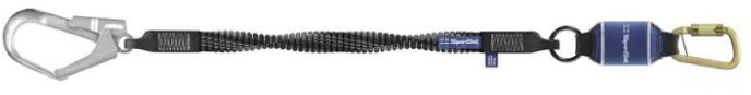SPANSET Falldämpferleine, 1.1-2m EN 355 Typ FAE01C03, mit 2 Karabinerhaken - Arbeitsschutz