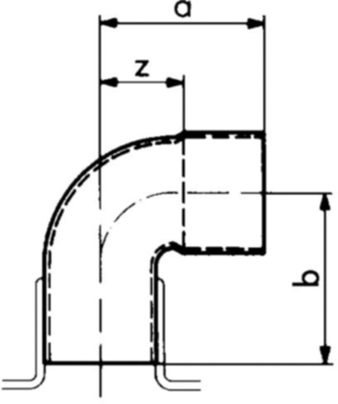 Löt-Winkel 7092 35 mm 767 092 011 - GF Lötfittings