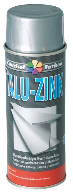 KNUCHEL Alu/Zink-Spray BRICAZINC 400 ml, Silber - Farben / Rostschutz